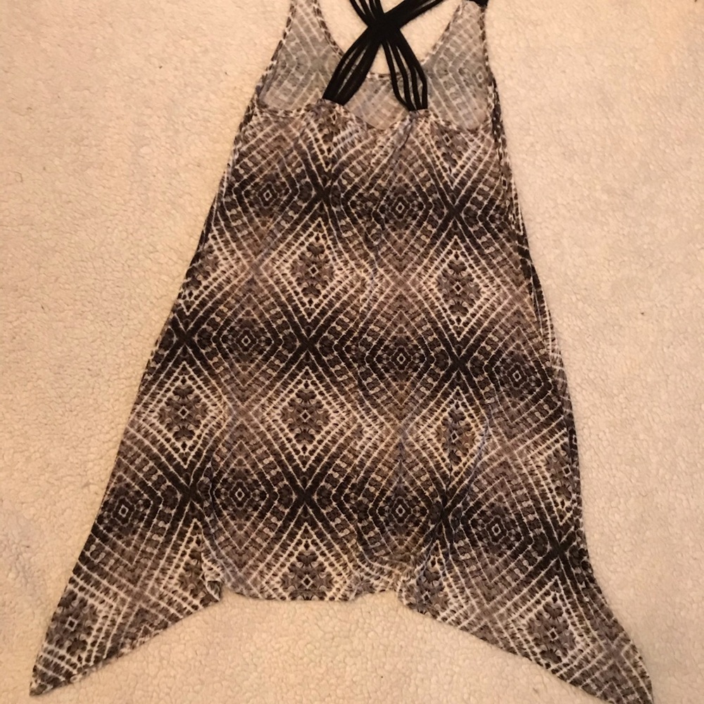 Portacruz L diamond pattern racer back stretchy